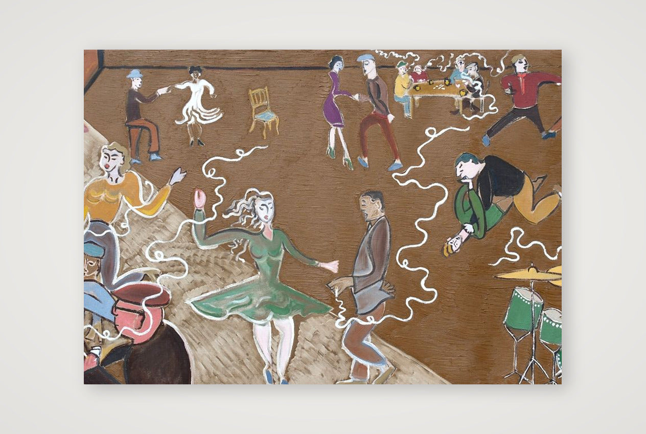 Pub Scene — 100×70cm, 39×28" Print only